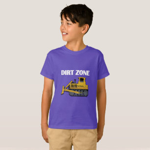 Dirt Zone (Bulldozer) - Kids' Basic T-Shirt