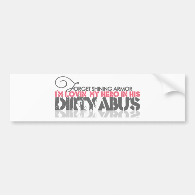 Dirty ABU's Bumper Sticker (Front)