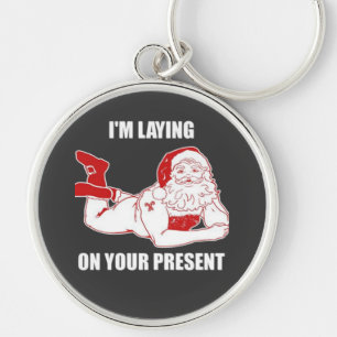 Dirty Bad Naughty Santa  Key Ring