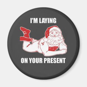 Dirty Bad Naughty Santa Magnet
