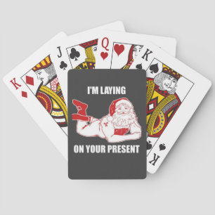 Dirty Bad Naughty Santa  Playing Cards