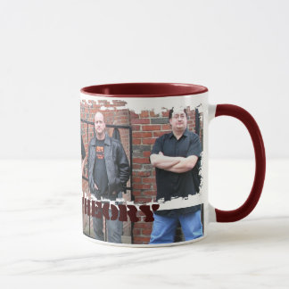 Dirty Border Ringer Mug - Customised