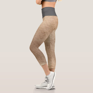Dirty capri leggings