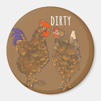 Dirty Chickens Dishwasher Magnets