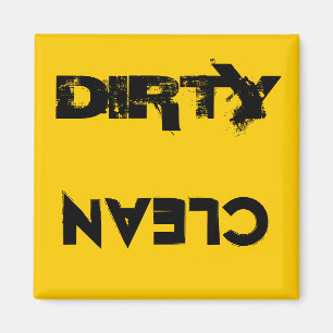 DIRTY/CLEAN DISHWASHER MAGNET