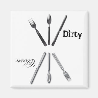 Dirty Clean Dishwasher Magnet