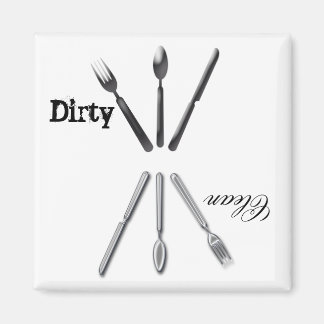 Dirty Clean Dishwasher Magnet