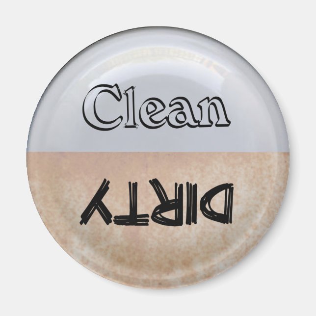 Dirty / Clean Dishwasher Magnet (Front)