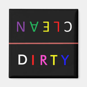 Dirty-Clean Dishwasher magnet