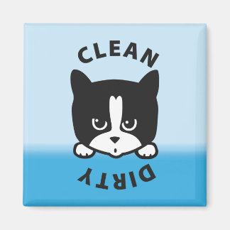 Dirty Clean Dishwasher Magnet - Cute