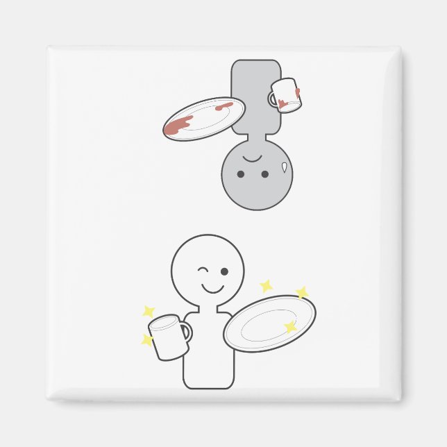 Dirty Clean Magnet (Front)