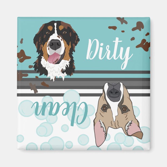 Dirty/Clean Magnet (Front)