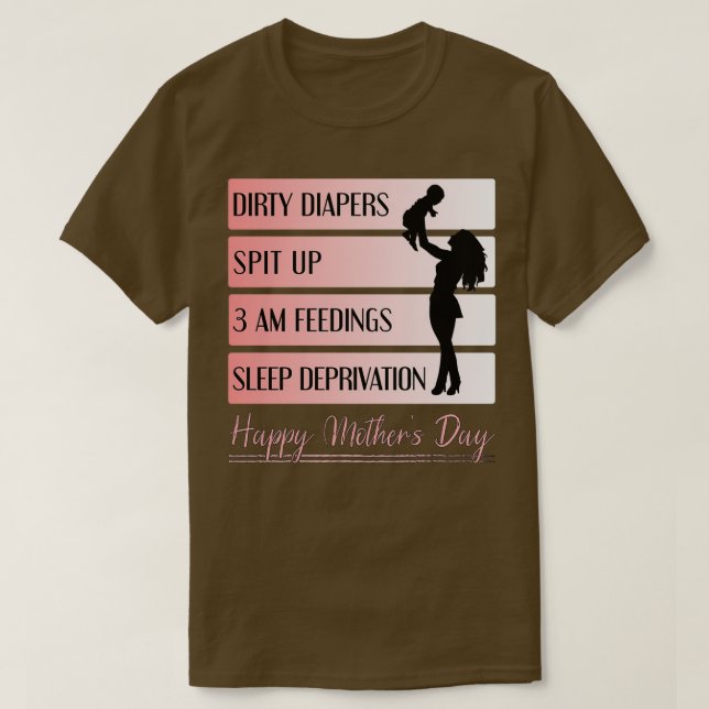 Dirty Diapers  T-Shirt (Design Front)