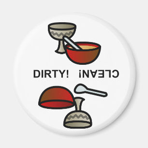 Dirty Dishes / Clean Dishes Magnet