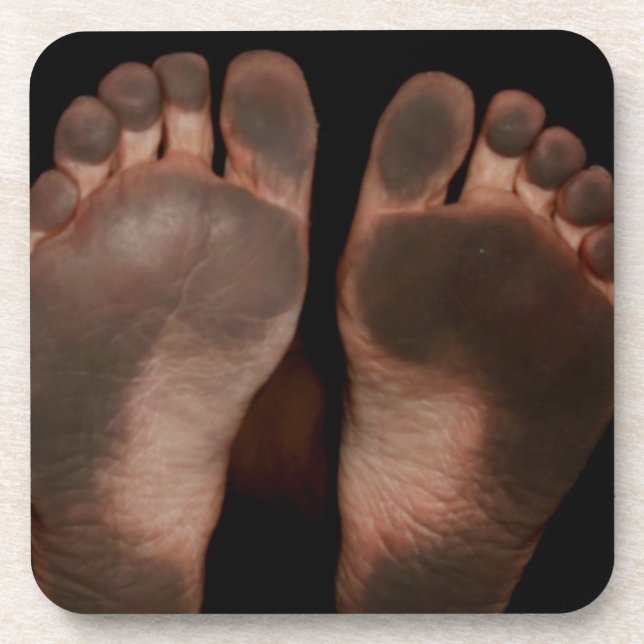 DIRTY FEET COASTER (Front)