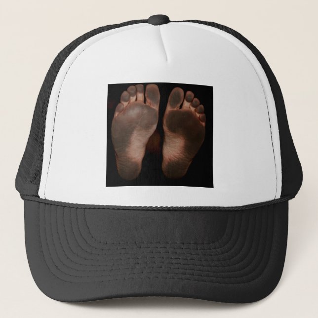 DIRTY FEET TRUCKER HAT (Front)