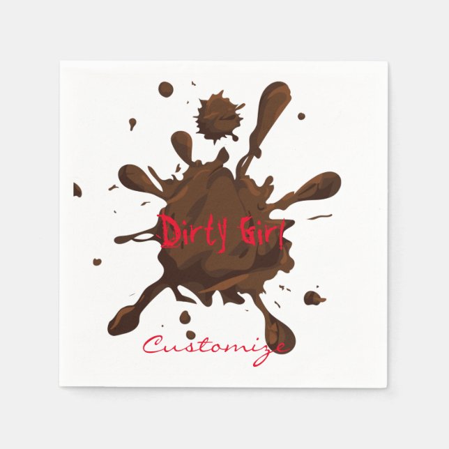 Dirty Girl Thunder_Cove Napkin (Front)
