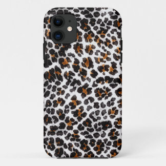 dirty grunge leopard animal print iPhone 11 case