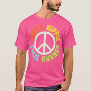 Dirty Hippie Trail Runner  Trail Running T-Shirt