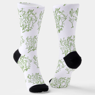 Dirty Martini Babe Socks
