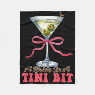 Dirty Martini Bachelorette Bridal Bow A Bride In A Fleece Blanket