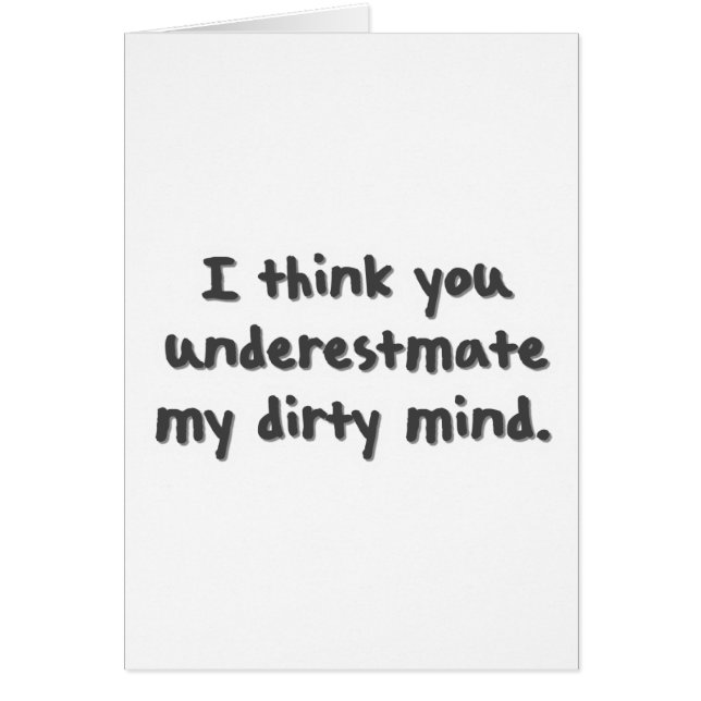 Dirty Mind (Front)