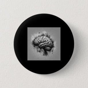 Dirty Mind Sticker 6 Cm Round Badge