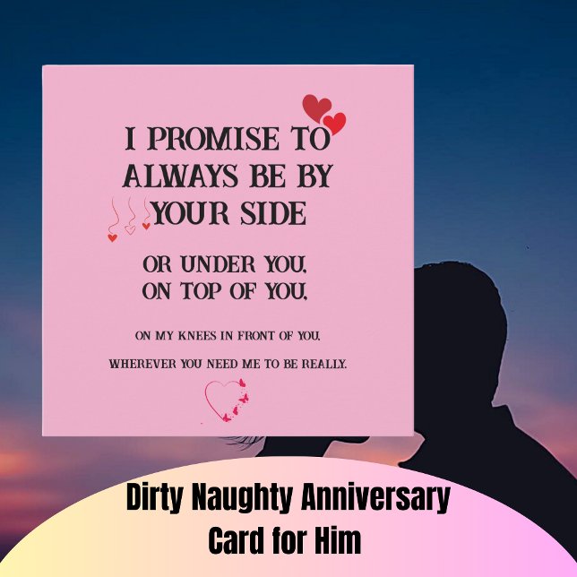 Dirty Naughty Anniversary Card for Him (Dirty Naughty Anniversary Card for Him)