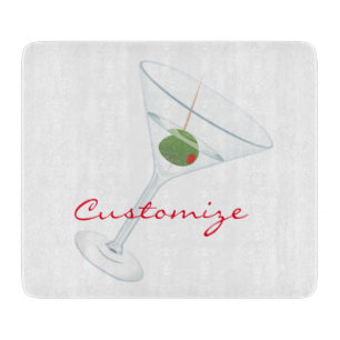 Dirty Olive Martini Thunder_Cove Cutting Board