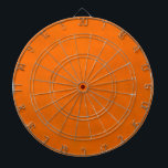 Dirty Orange Dartboard<br><div class="desc">A dingy, distressed orange colour</div>