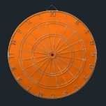 Dirty Orange Dartboard<br><div class="desc">A dingy,  distressed orange colour</div>