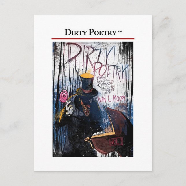 DIRTY POETRY Postcard (Front)