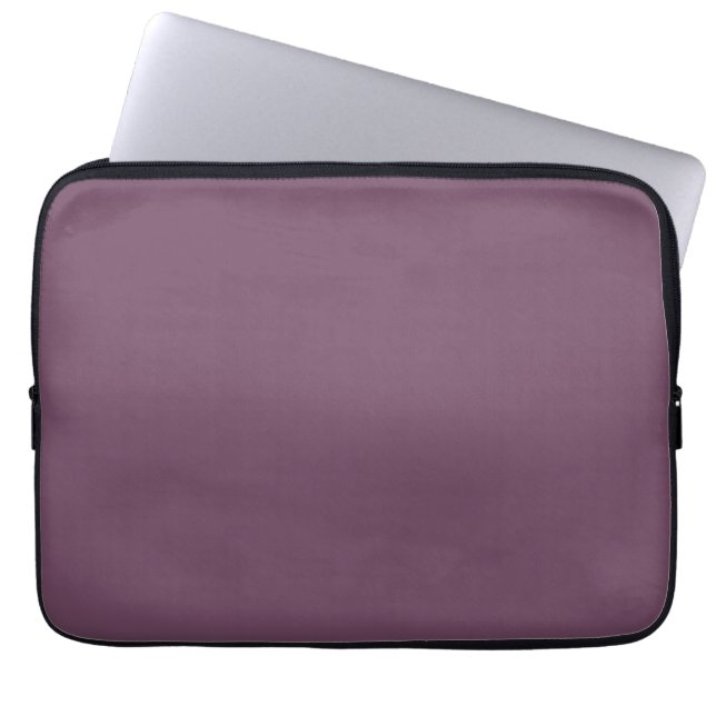 Dirty Purple (solid colour)  Laptop Sleeve (Front)