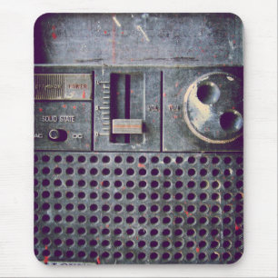 Dirty radio mouse pad