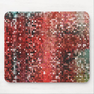 Dirty red tile, faded and smudged? mouse pad