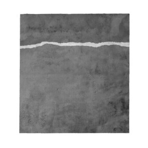 Dirty ripped paper notepad