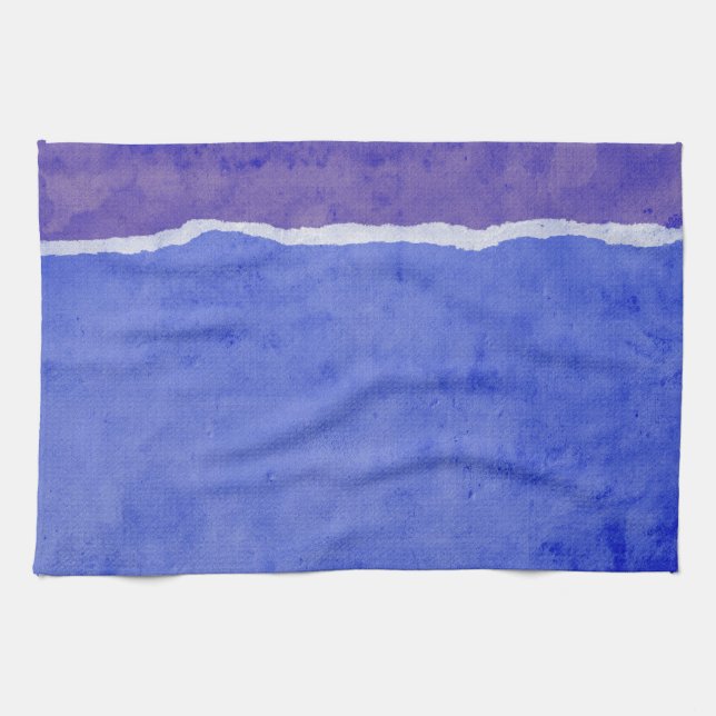 Dirty ripped paper tea towel (Horizontal)