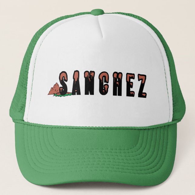 dirty sanchez trucker hat (Front)