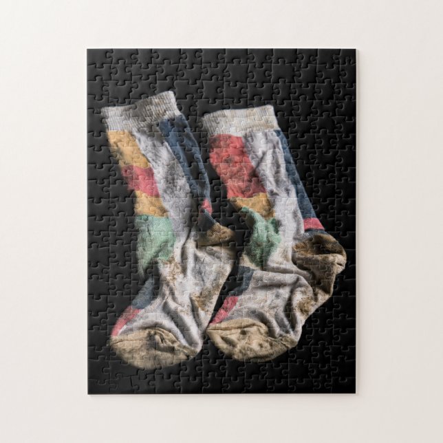 Dirty Socks Collection Jigsaw Puzzle (Vertical)