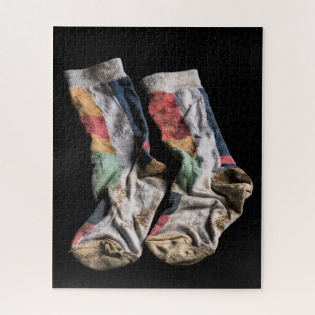 Dirty Socks Collection Jigsaw Puzzle (Vertical)