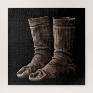 Dirty Socks Collection Jigsaw Puzzle