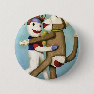 Dirty Socks Dancing The Tango 6 Cm Round Badge