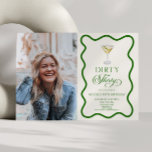 Dirty Thirty Dirty Martini 30th Birthday Party Invitation<br><div class="desc">This is a Dirty Thirty Dirty Martini Custom Picture Photo 30th Birthday Party Invitation!</div>