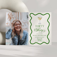 Dirty Thirty Dirty Martini 30th Birthday Party