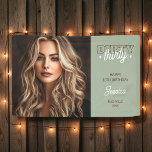 Dirty Thirty Photo Western Rodeo 30th Birthday Banner<br><div class="desc">Dirty Thirty Photo Western Rodeo 30th Birthday Banner features a rustic country -inspired layout with bold Western -style “Dirty Thirty” text, personalised birthday message, and space for a photo. Perfect for a rodeo, or cowgirl -themed 30th birthday celebration. A fun and cosy keepsake for her, whether she’s throwing a wild...</div>