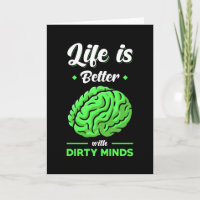 Dirty Thoughts Funny Saying