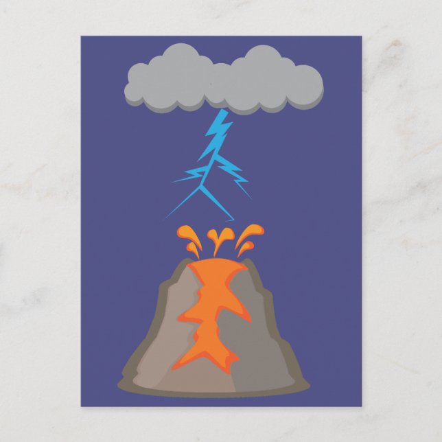 Dirty Thunderstorm Postcard (Front)