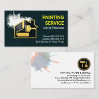 Dirty Wall Paint Splatter Handyman