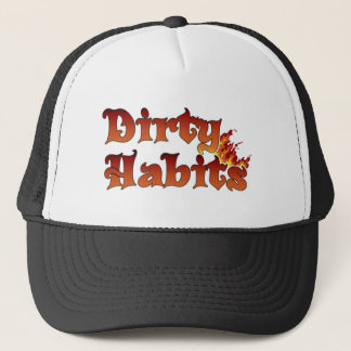 DirtyHabits Flame Trucker Hat