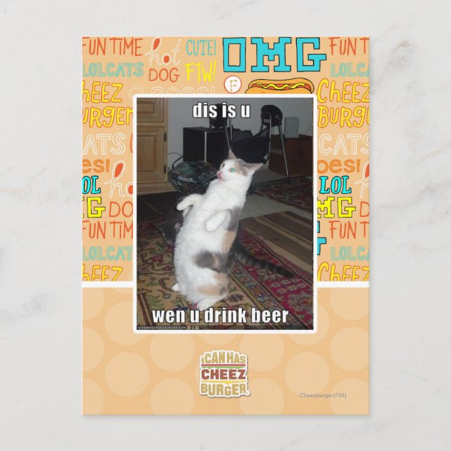 dis is u postcard (Front)